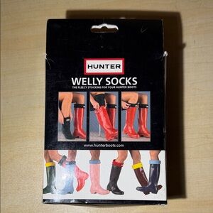 Hunter Welly Socks - Baby Blue